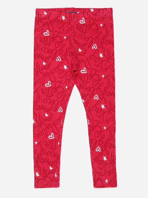 Printed Leggings -All Over Print image number 0